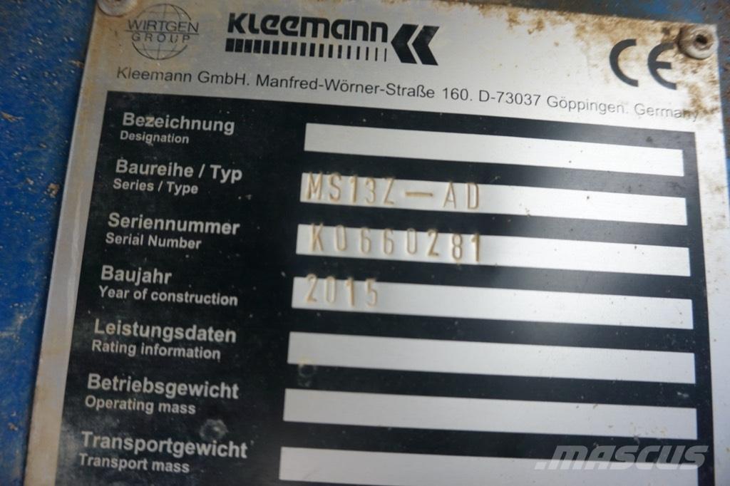 Kleemann MS 13 Z Mobilní třídiče