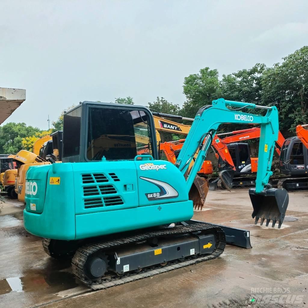 Kobelco SK 60 Pásová rýpadla