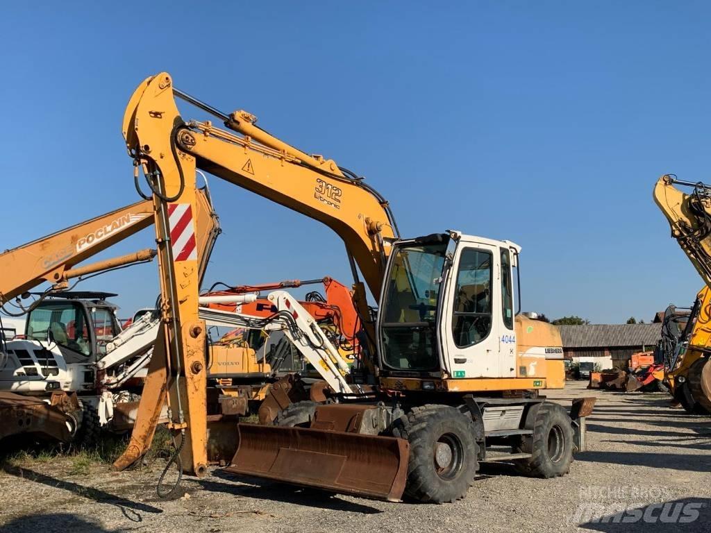 Liebherr A 312 Kolová rýpadla
