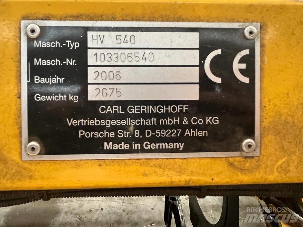 Geringhoff HV 540 Kombajnové hlavice