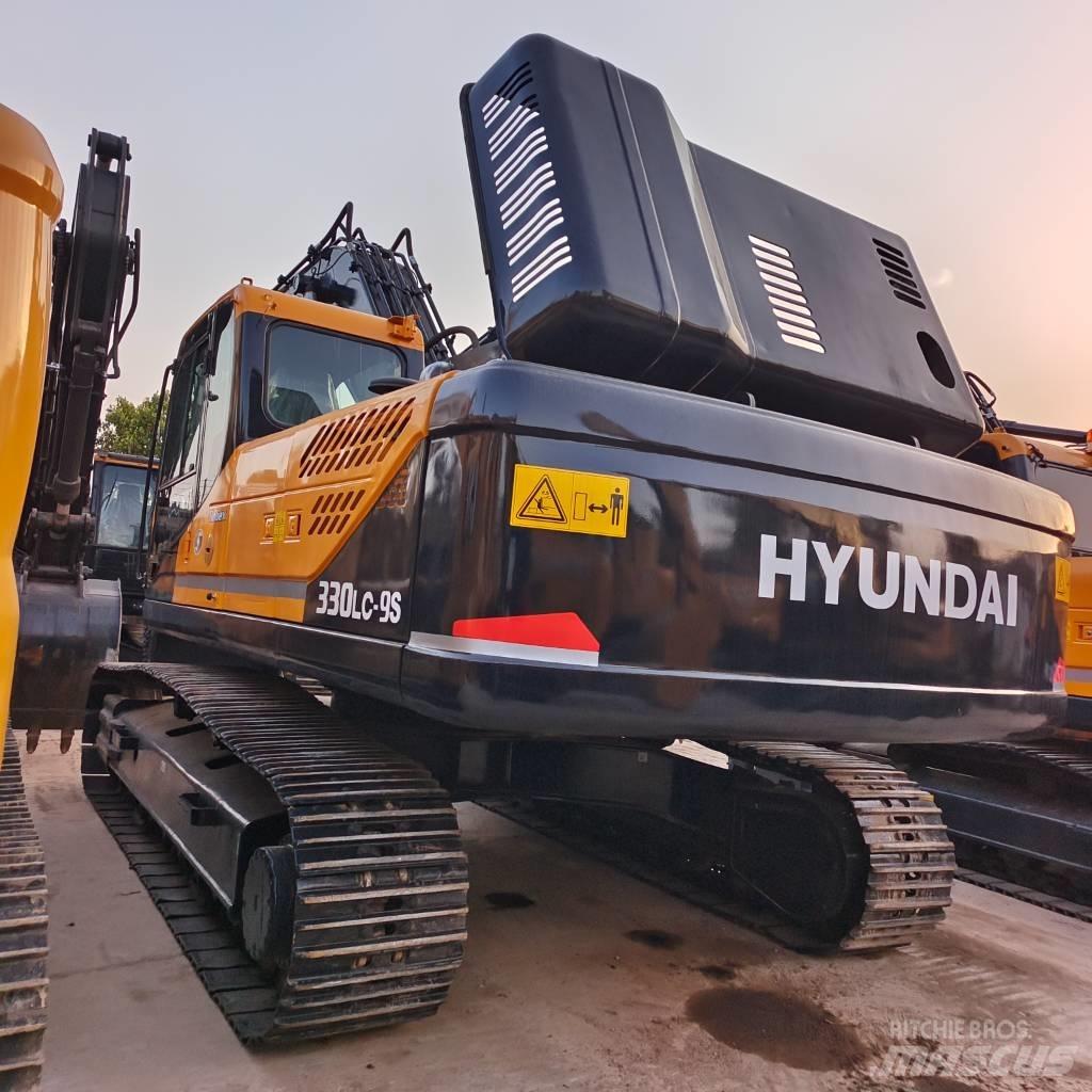Hyundai 330LC-9T Pásová rýpadla