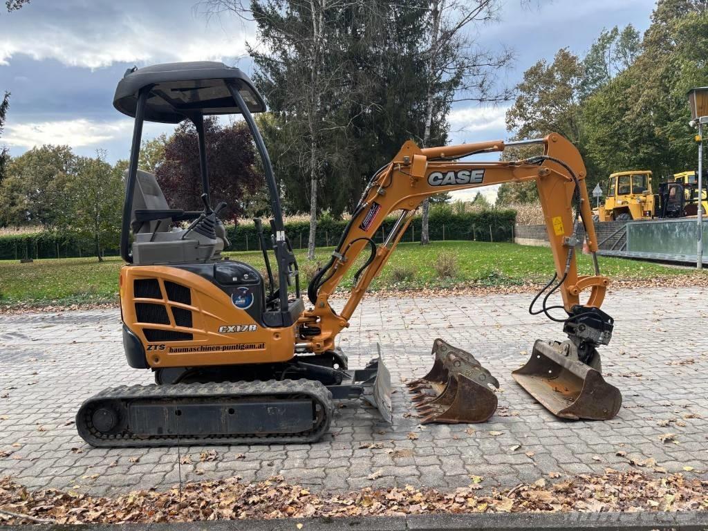 CASE CX 17B Mini rýpadla < 7t