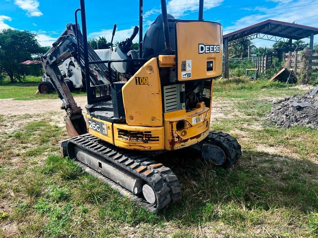 John Deere 26G Mini rýpadla < 7t