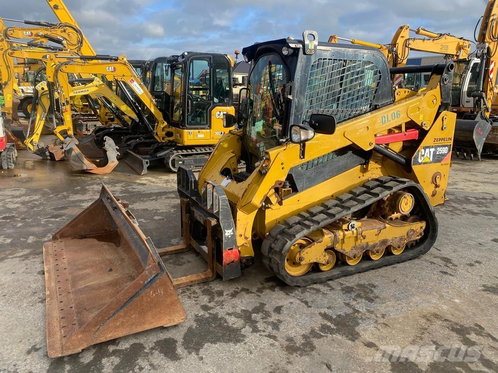 CAT 259D NVT Smykem řízené nakladače