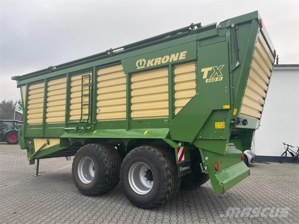 Krone TX 460 D Manipulační a ukládací zařízení