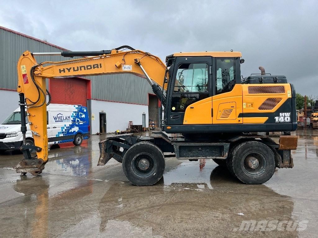 Hyundai HW140 Kolová rýpadla