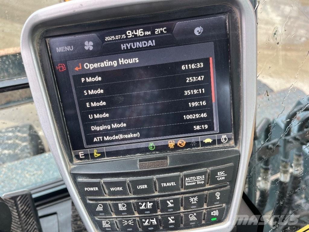 Hyundai HW140 Kolová rýpadla