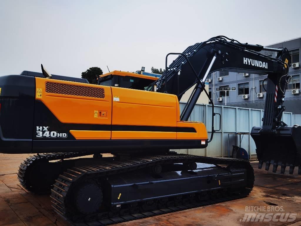 Hyundai HX340 Pásová rýpadla