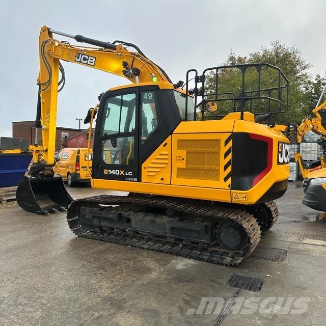 JCB 140X Pásová rýpadla