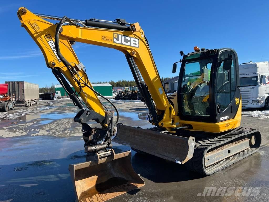JCB 8085 ECO Midi rýpadla 7t - 12t
