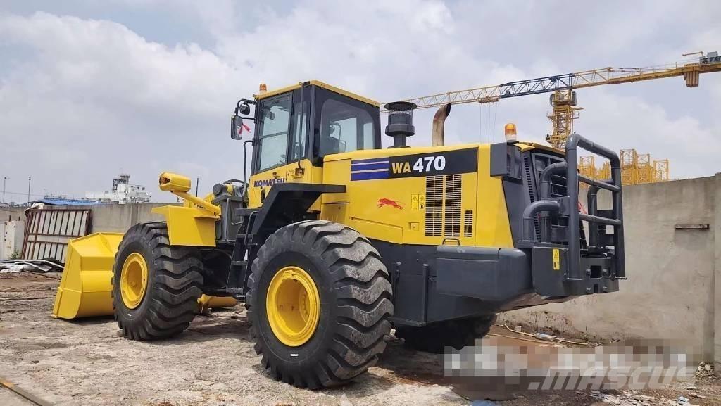 Komatsu WA 470 Kolové nakladače