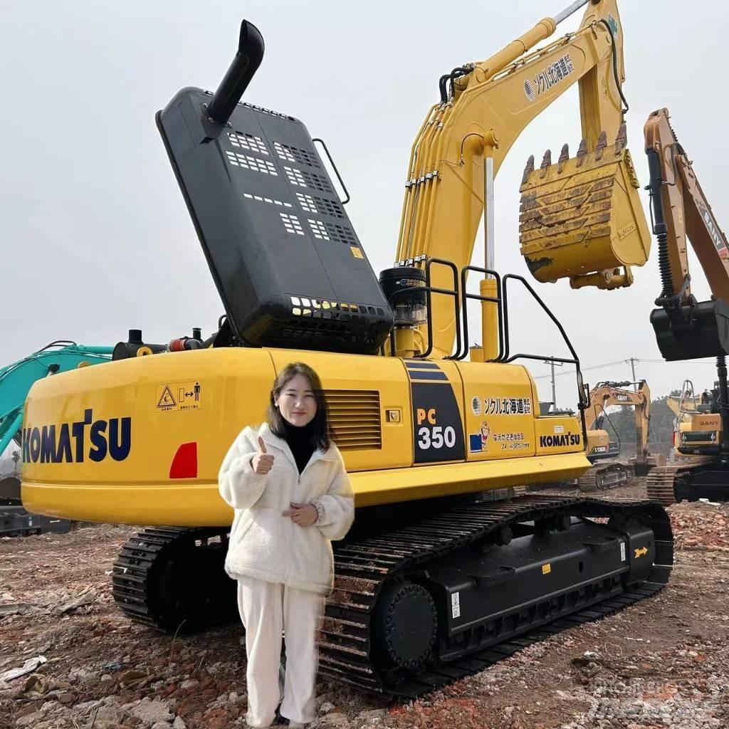 Komatsu PC 350-8 Pásová rýpadla