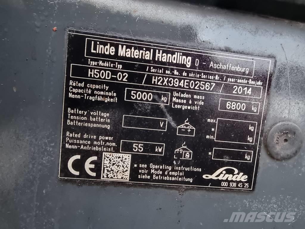 Linde H 50 D Dieselové vozíky