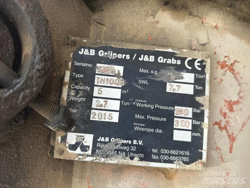  J&B Grijbers Klešťové drapáky