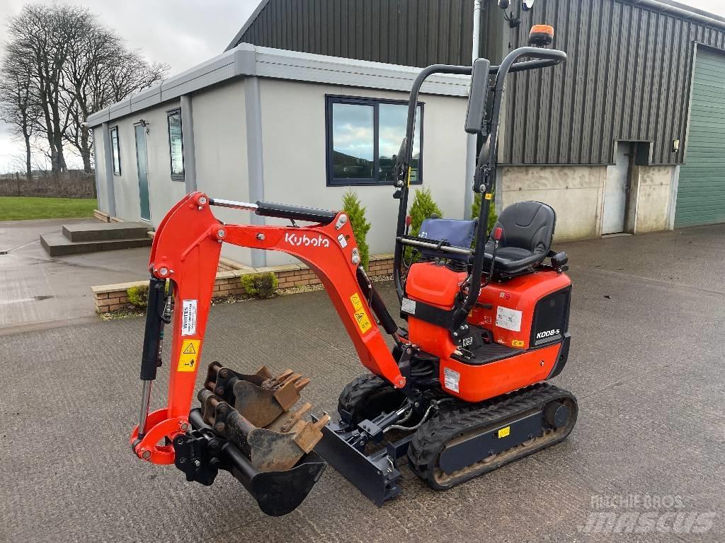 Kubota K008-5 Mini rýpadla < 7t