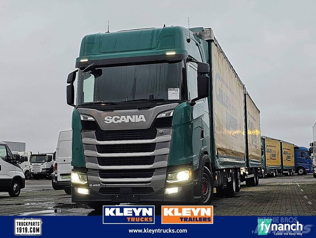 Scania S450 6x2*4 Zaplachtované vozy