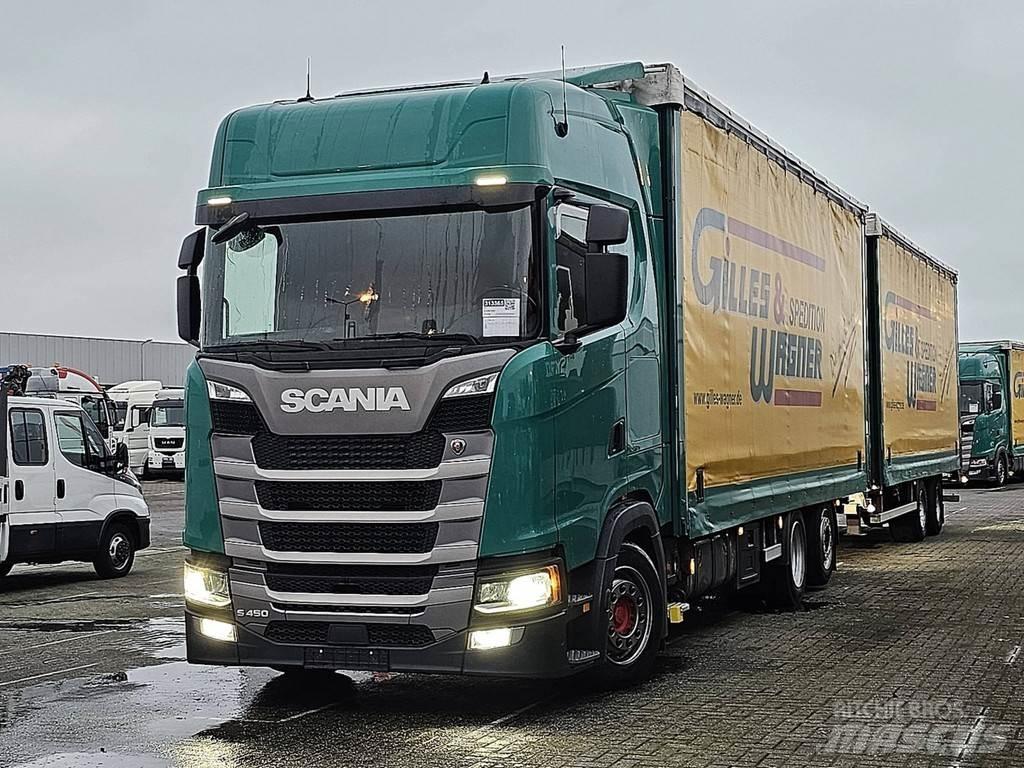Scania S450 6x2*4 Zaplachtované vozy