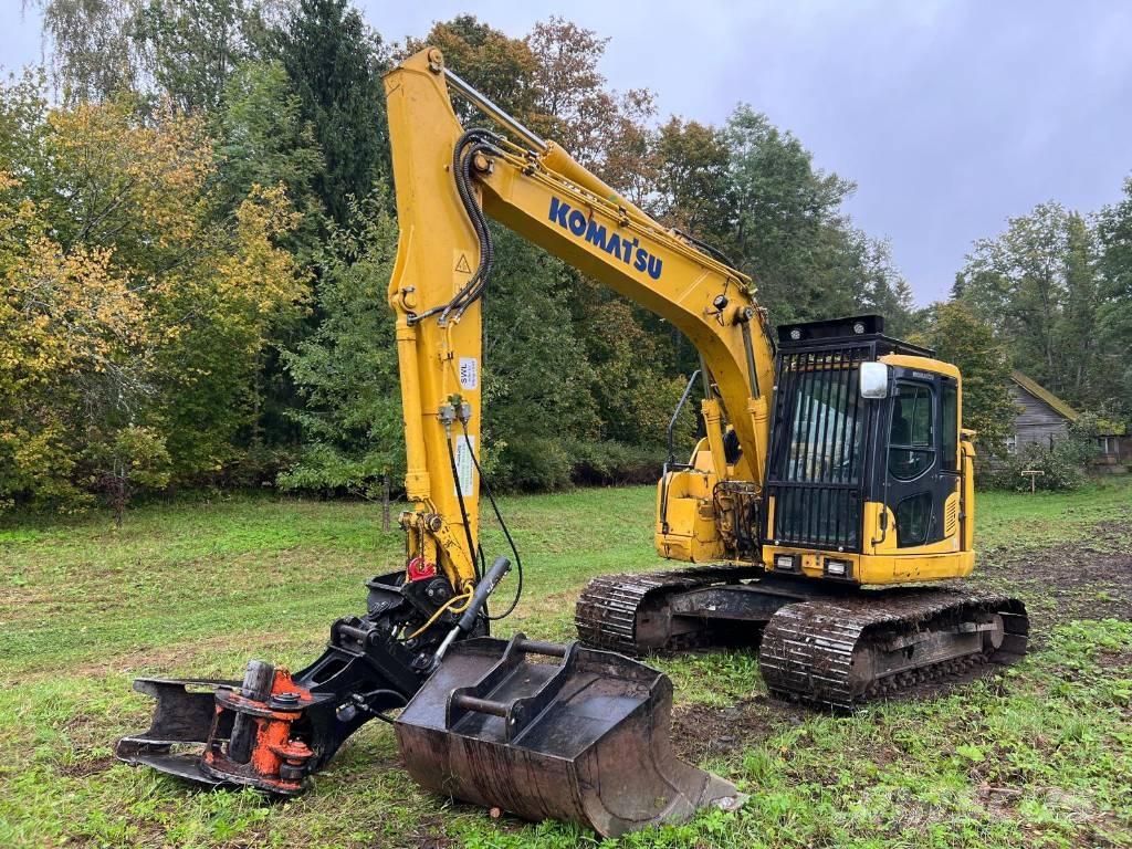 Komatsu PC138US-11 Pásová rýpadla