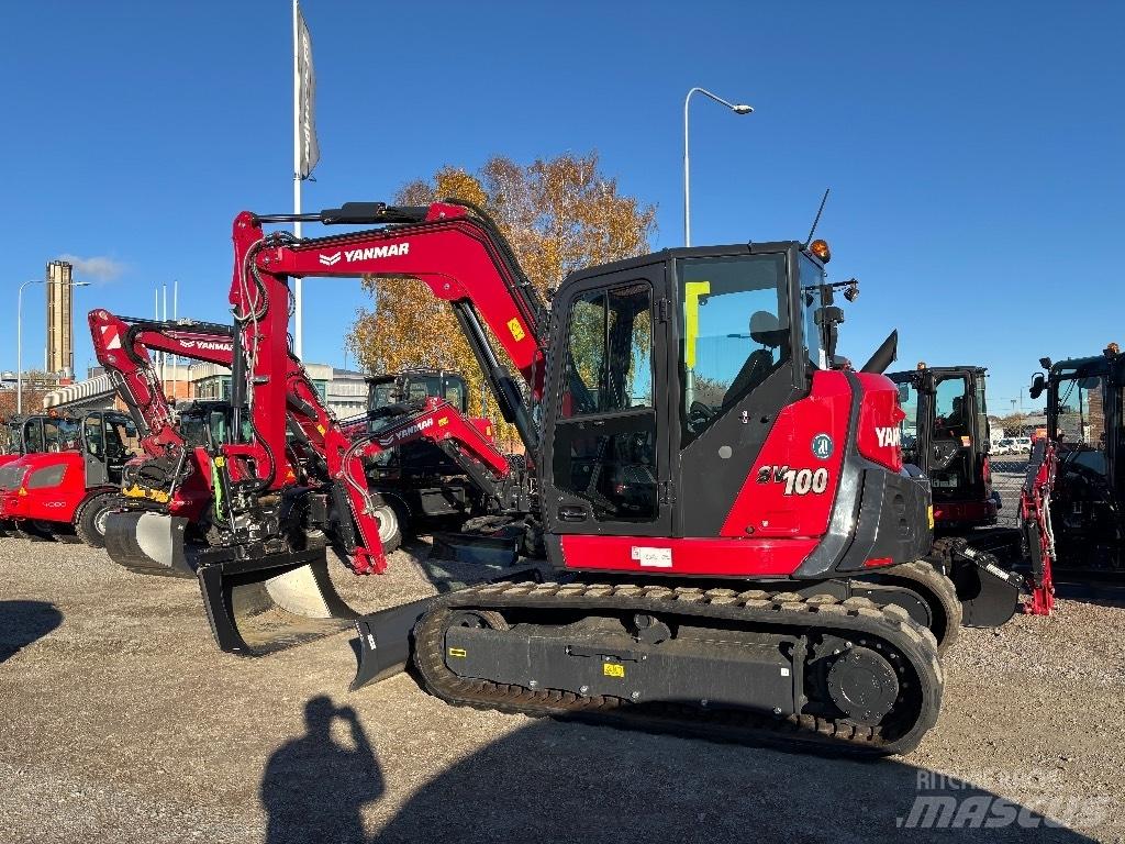 Yanmar SV 100 DEMO Midi rýpadla 7t - 12t