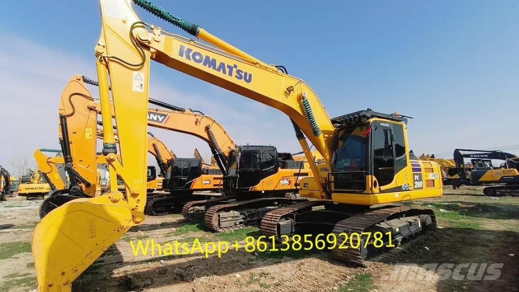 Komatsu PC 200-8 Midi rýpadla 7t - 12t