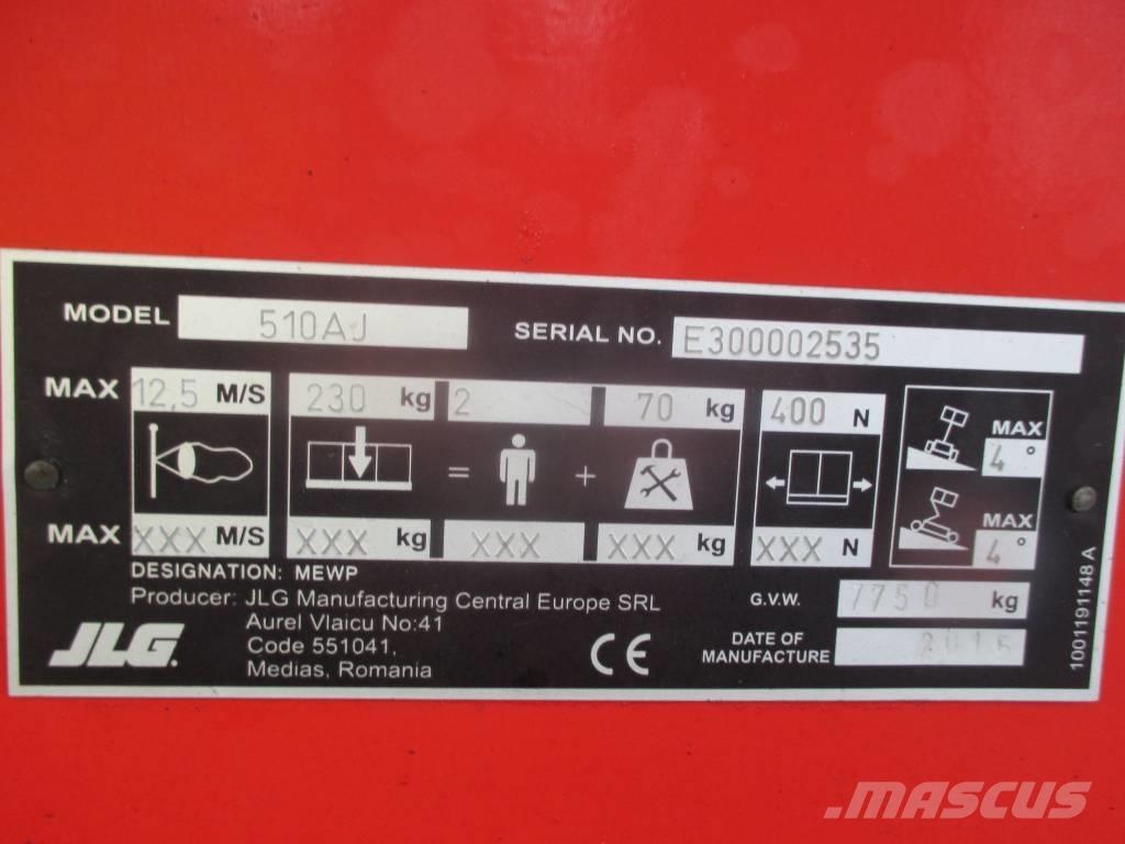 JLG 510 AJ Kloubové plošiny