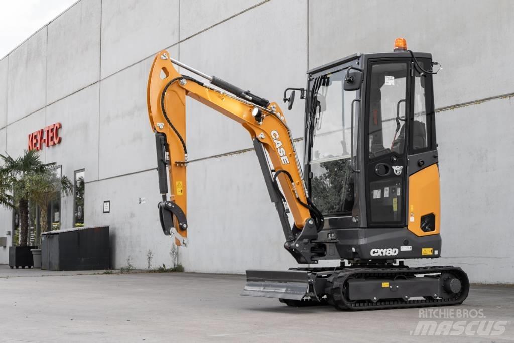 CASE CX 18D Mini rýpadla < 7t
