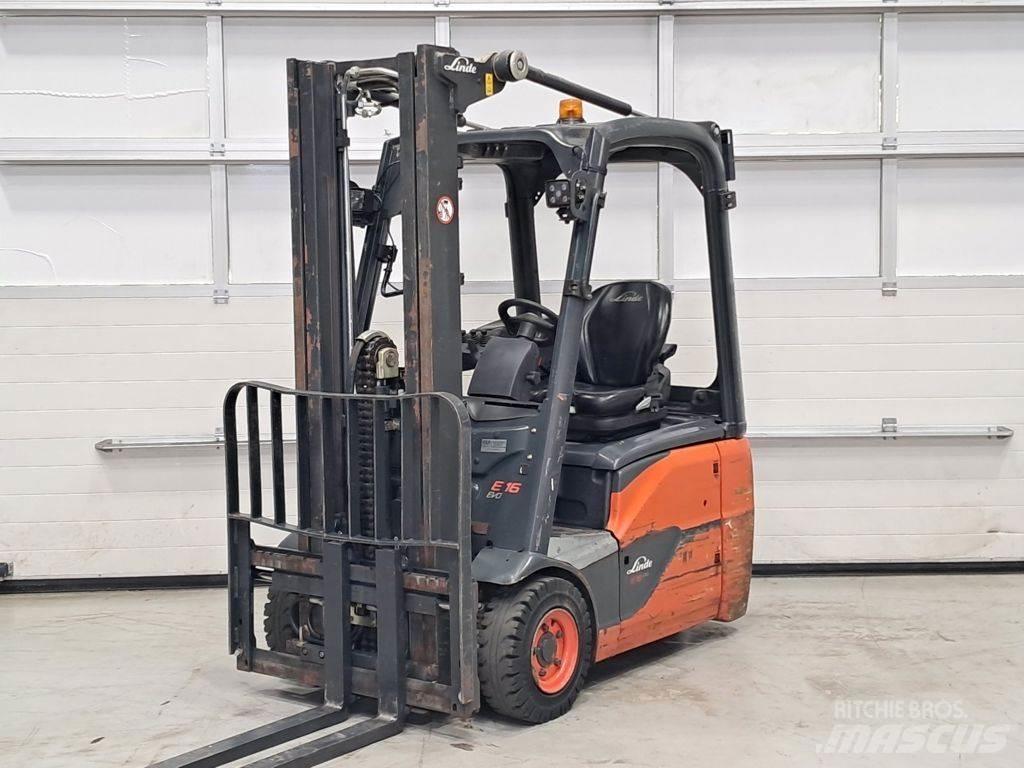 Linde E16C-02 Akumulátorové vozíky
