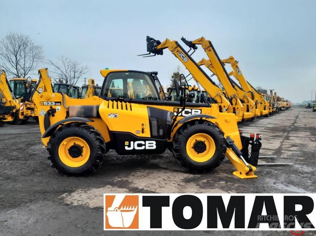 JCB 533-105 Teleskopické manipulátory