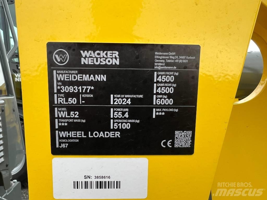 Wacker Neuson WL 52 Kolové nakladače