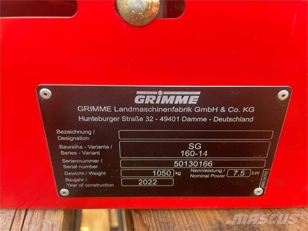 Grimme SG 160-14 Třídicí zařízení