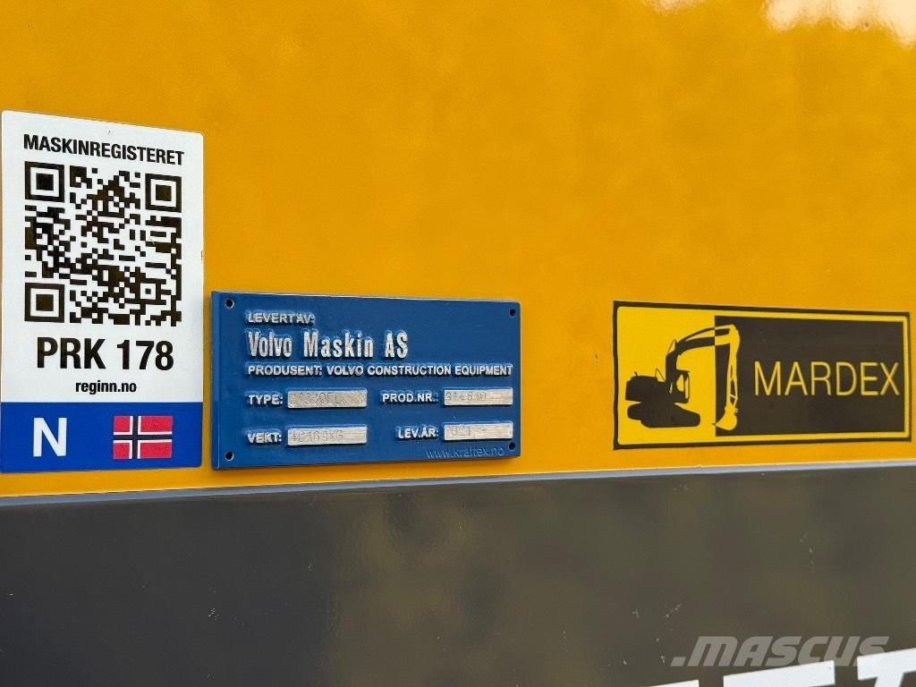 Volvo EC 380 EL Pásová rýpadla