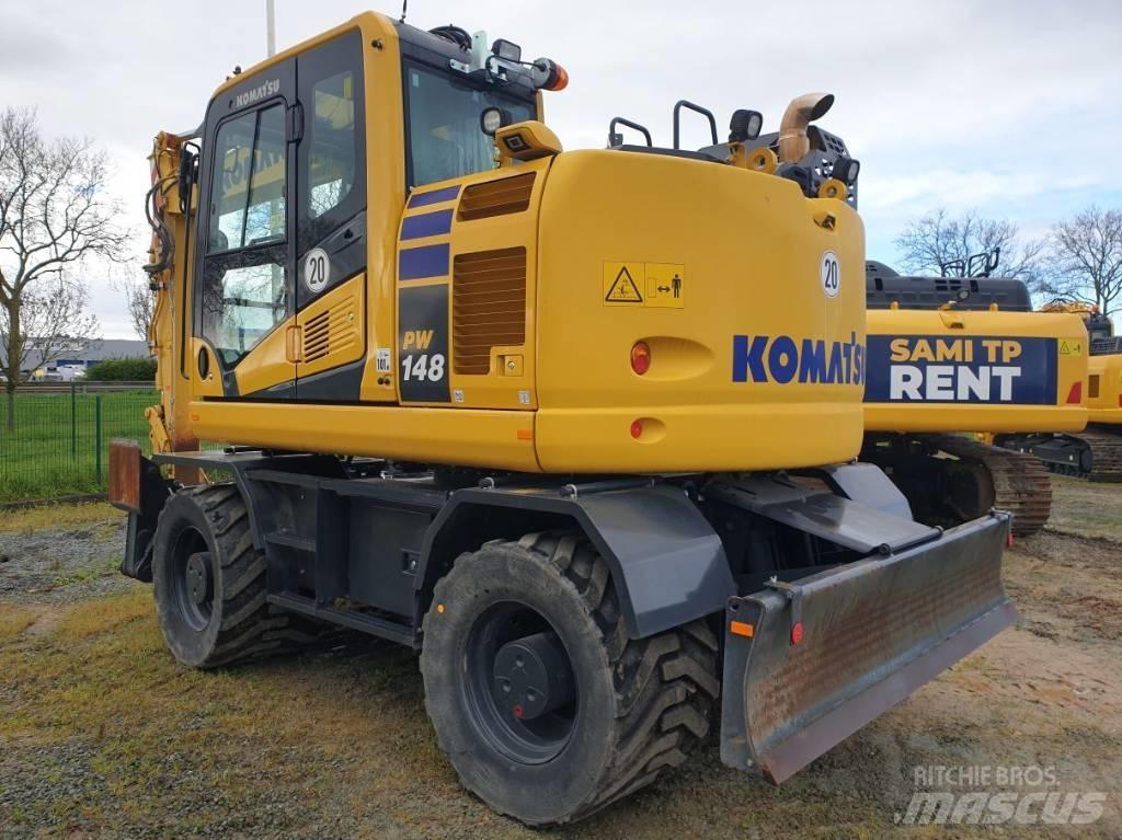 Komatsu PW148-11EO Kolová rýpadla
