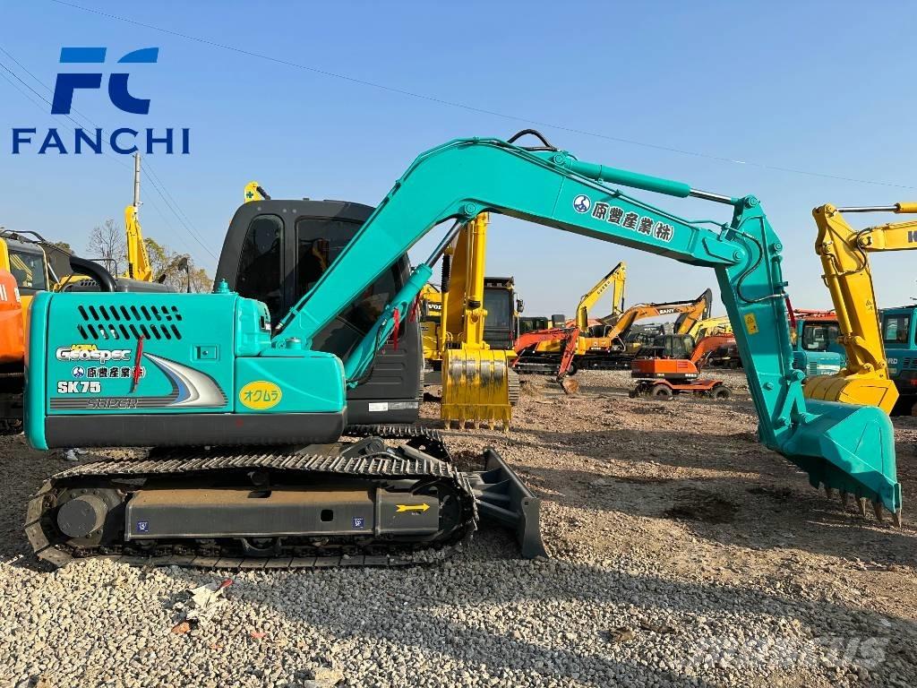 Kobelco SK 75 Pásová rýpadla
