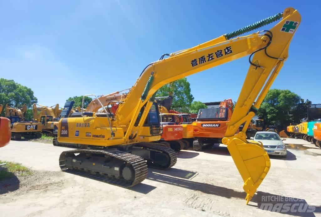 Komatsu PC 200-8 Pásová rýpadla