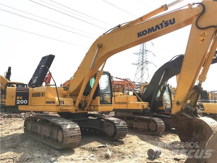 Komatsu PC 200-7 Pásová rýpadla