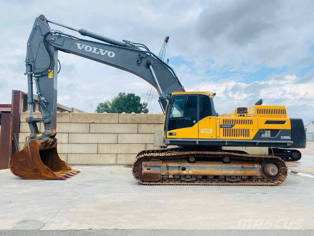 Volvo EC 480 D L Pásová rýpadla