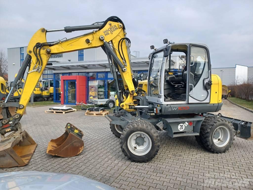 Wacker Neuson EW100 Kolová rýpadla