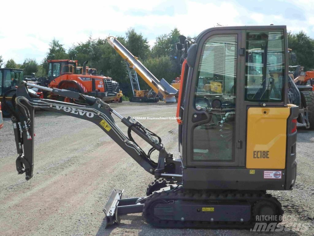Volvo EC 18 E Mini rýpadla < 7t