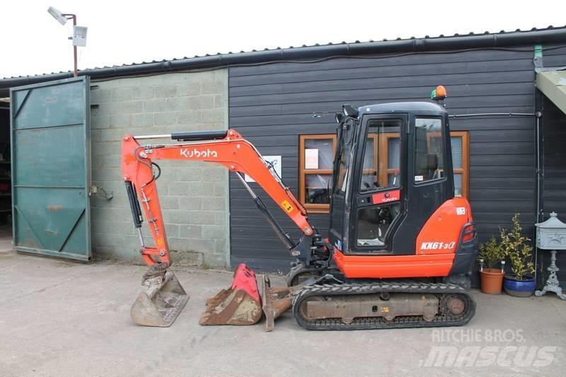 Kubota KX 61-3 Mini rýpadla < 7t
