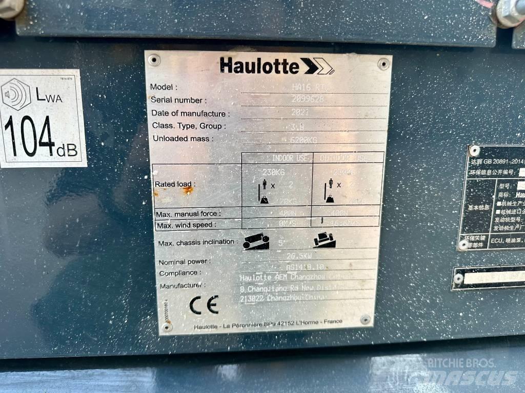Haulotte HA16RTJ Kloubové plošiny