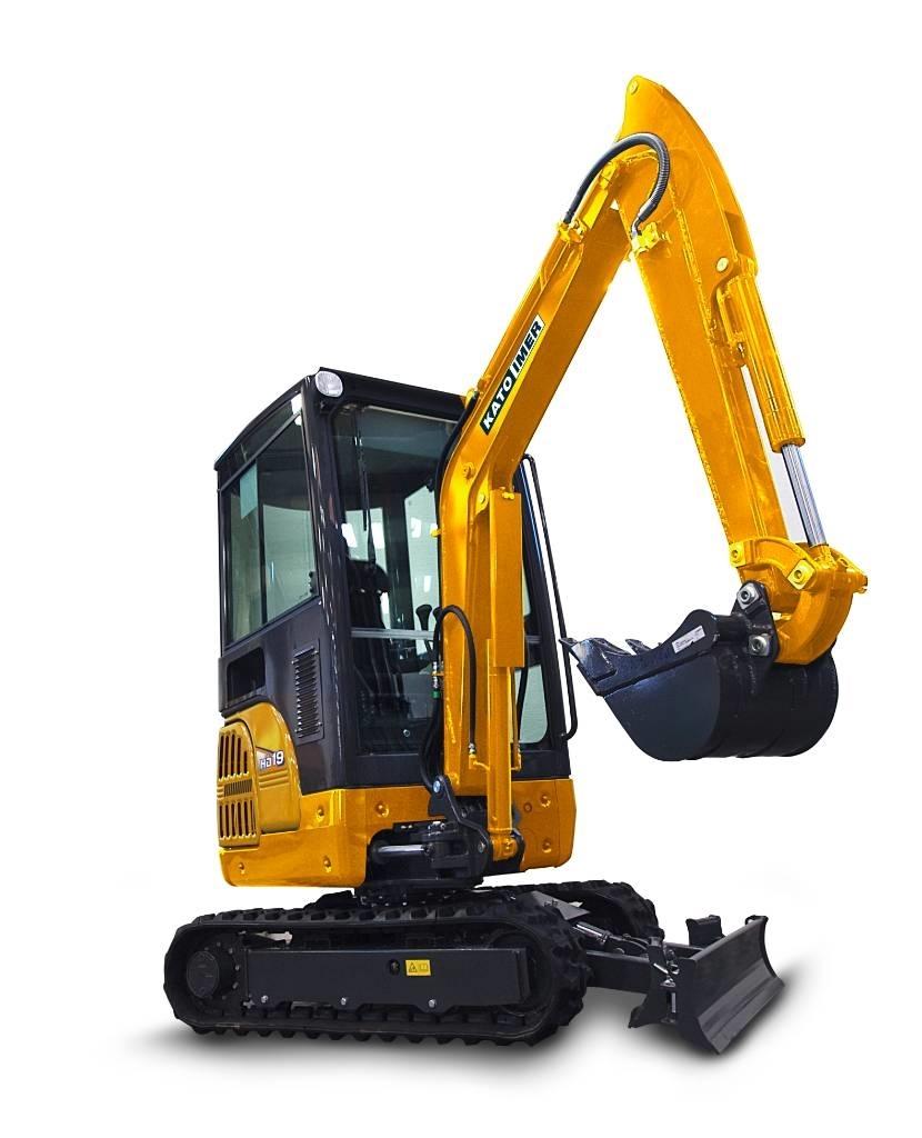 Kato HD19VXT Mini rýpadla < 7t