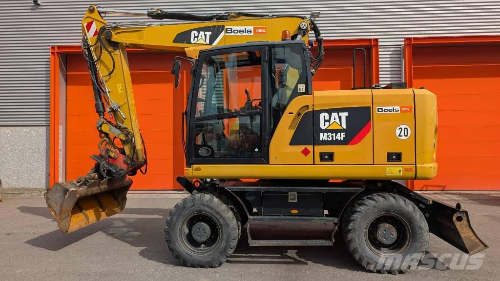 CAT M314F Kolová rýpadla