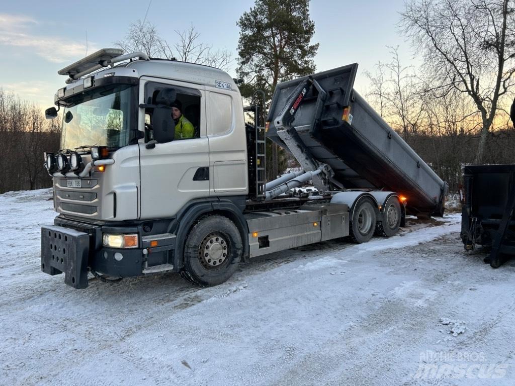Scania G 480 Hákový nosič kontejnerů