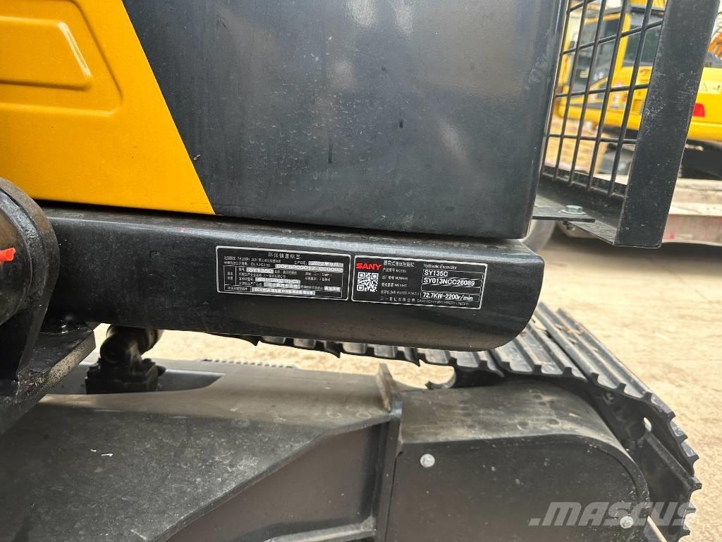 Sany SY 135 C Midi rýpadla 7t - 12t