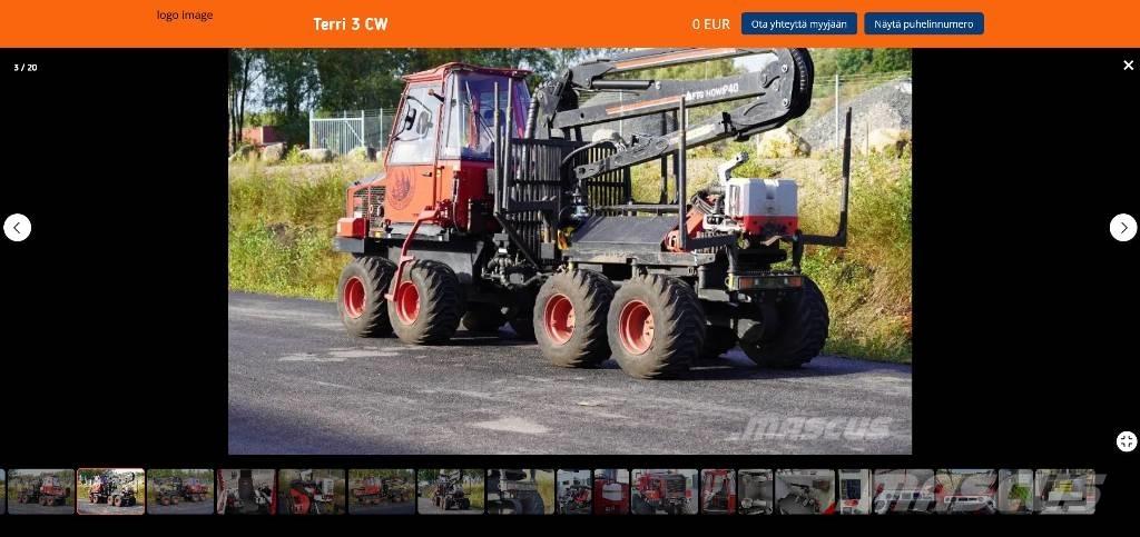 Terri 3 CV Kombinované stroje