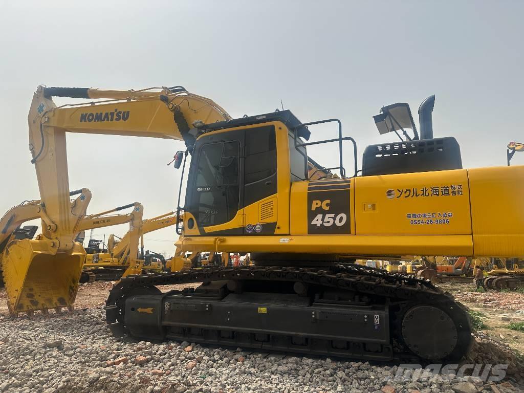 Komatsu PC 450 Pásová rýpadla