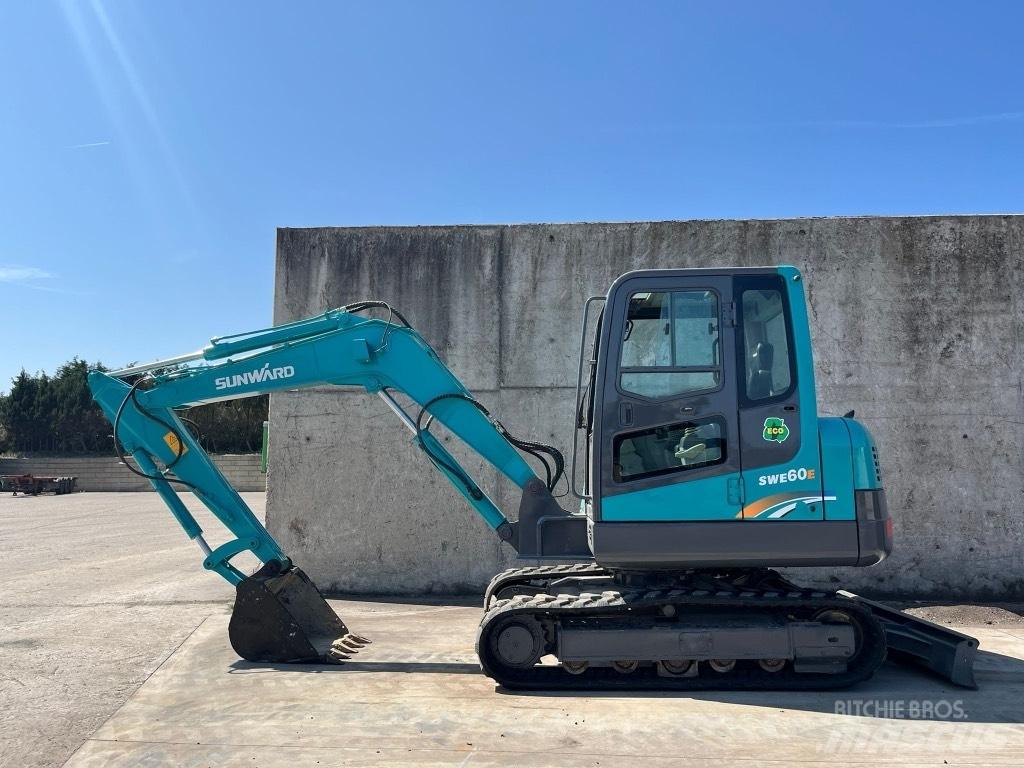 Sunward SWE 60 E Mini rýpadla < 7t