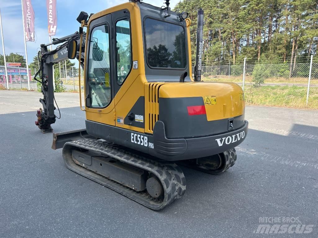 Volvo EC 55 B Pro Mini rýpadla < 7t