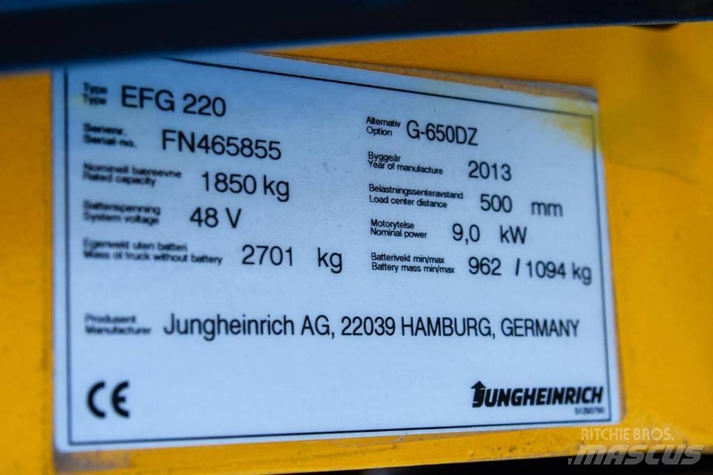 Jungheinrich EFG 220 Akumulátorové vozíky