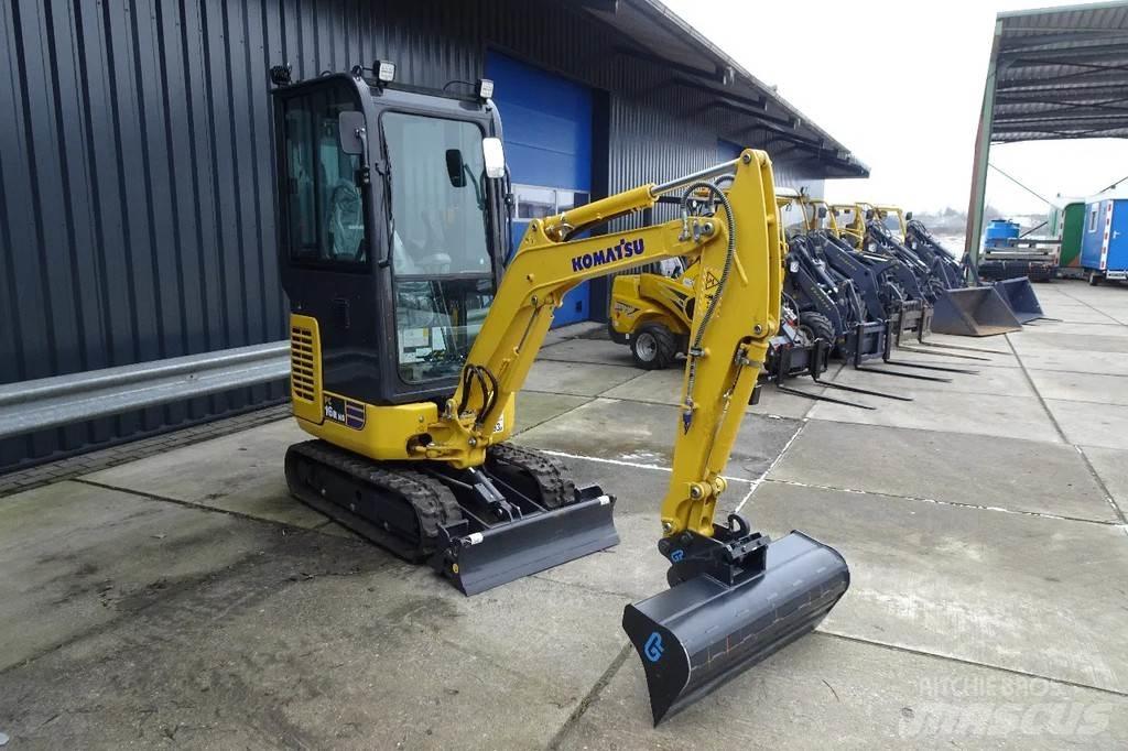 Komatsu PC16R HS Pásová rýpadla